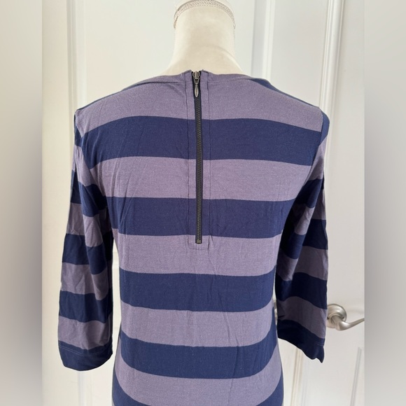 LACOSTE  Striped Back Zipper Tunic - Picture 7 of 13